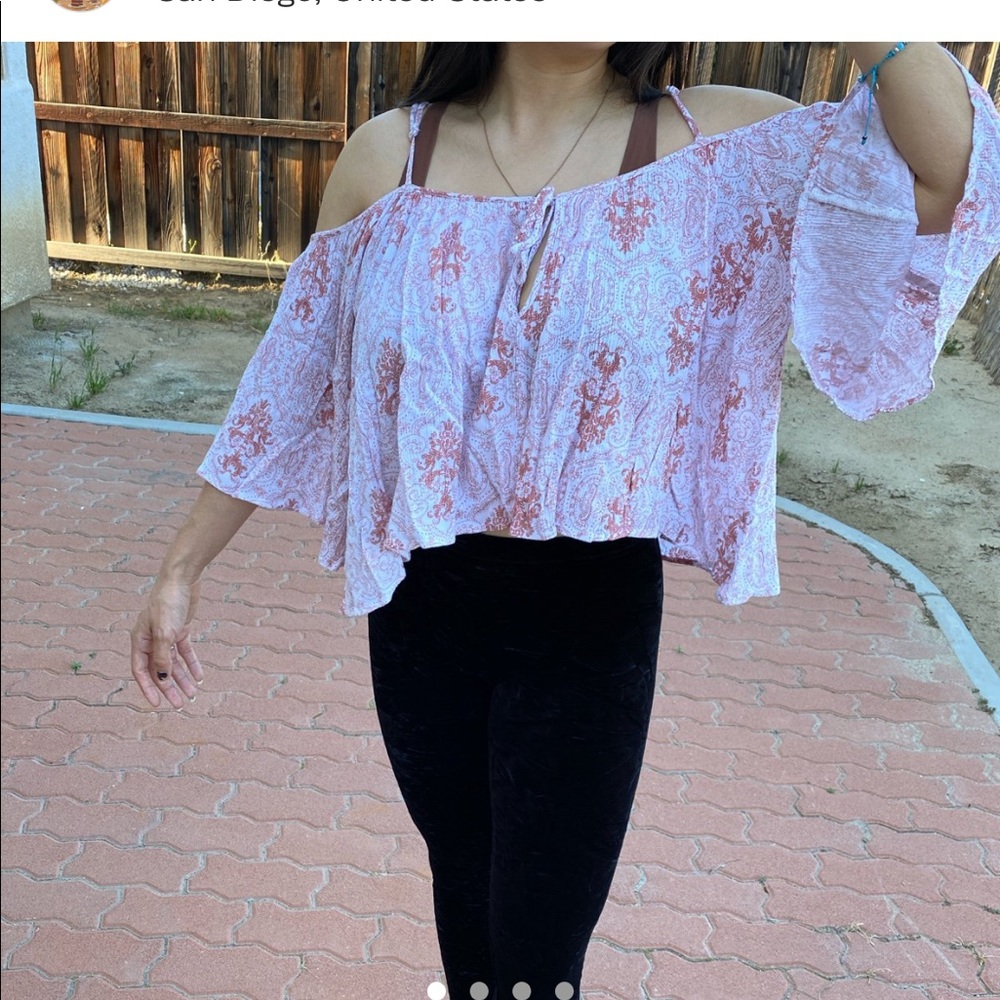 70s inspired blouse